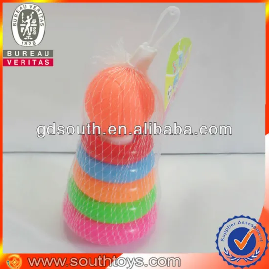 market newly small plastic stacking toy
