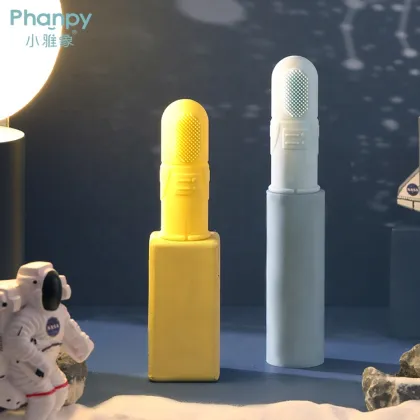 Gold Custom Smart Toothbrush Silicone Finger Baby