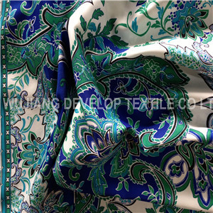 Polyester Pongee Printed Fabric for Cloth Fabric (DT5020)