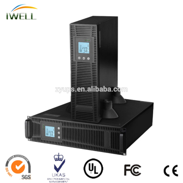 HCR series 6 - 10 Kva 3U 19 inch PF 0.9 Online 6 Kva Rack UPS