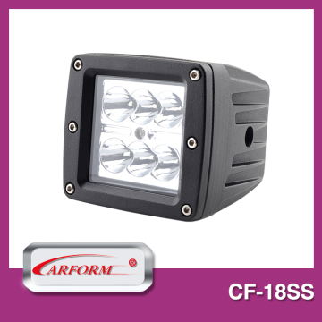 2016 super bright car accessories 4D 18W LED Work Light work lamp Driving light for SUV ATV UTV