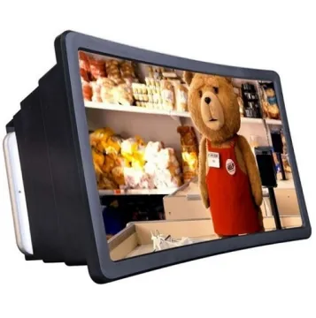 2024 Drop Shipping: 8.5 Inch Foldable 3D Curved Surface Mobile Phone Screen Enlarger Magnifier