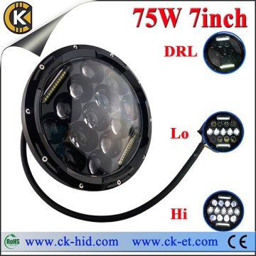 7 inch high illumination best quality wrangler jeep led headlight