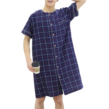 Men's Long Short-Sleeved Loungewear