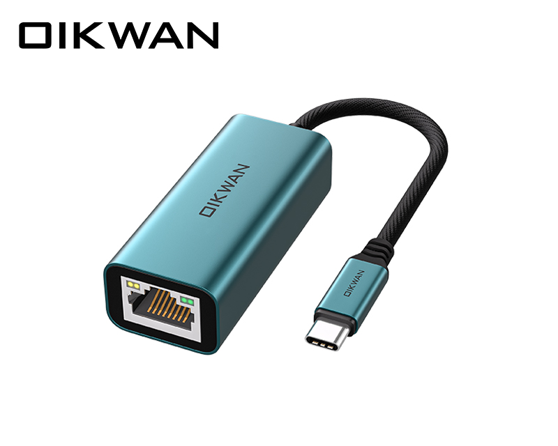 USB Type-C to RJ45 HUB Ethernet adapter