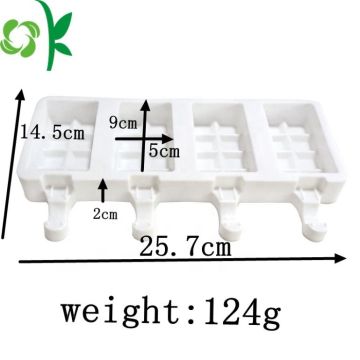 4 Cavity Silicone Ice Cream Mold