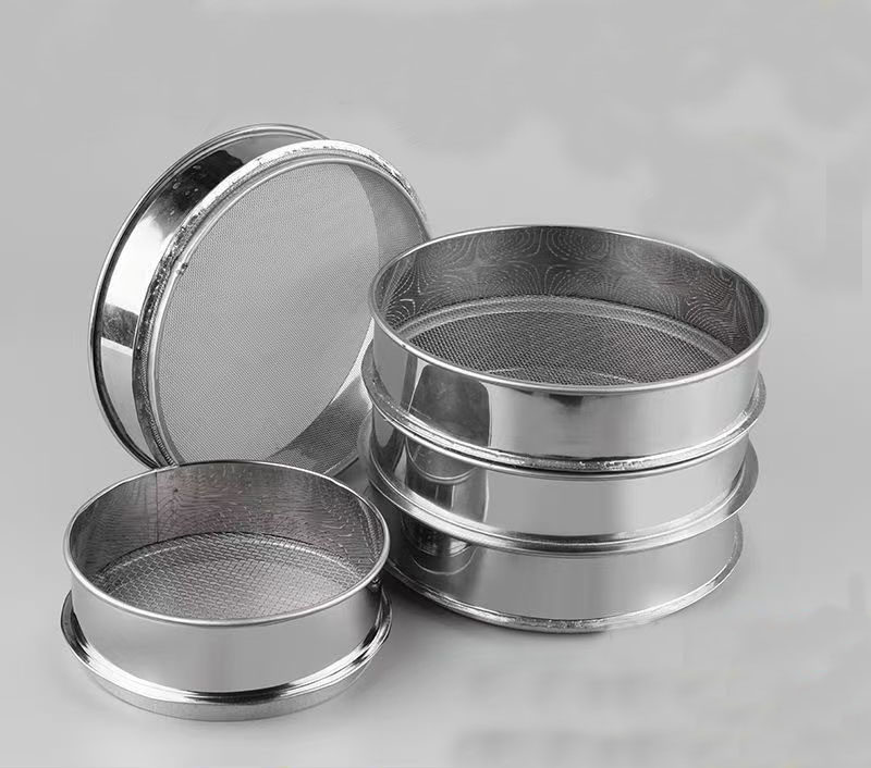 washable stainless steel lab sieve