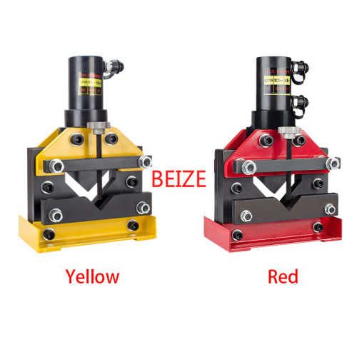 CAC-75 Hydraulic Split Angle Busbar Cutter Tool Hydraulic Angle Steel Cutting Machine Force 20T