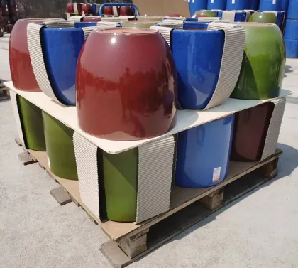 Ceramic Plant Pot Egg Shape Ceramic Garden Pot