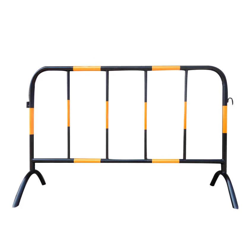 Security Pedestrian Barrier Panel Crossing Crowd Control Barrier Riot Roof With Reflective Railing Professional Factory1
