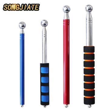 Multi-functional stainless steel sound drum hammer test hammer knock tile wall inspection tools