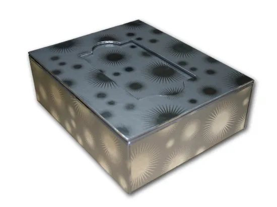 Luxury Wine Box With 2 Doors Open