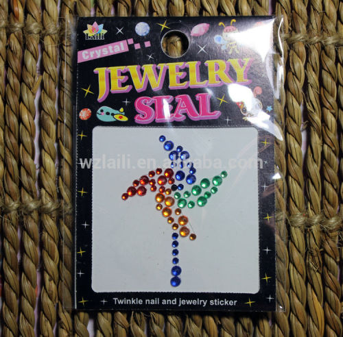 body tattoo diamond crystal stickers