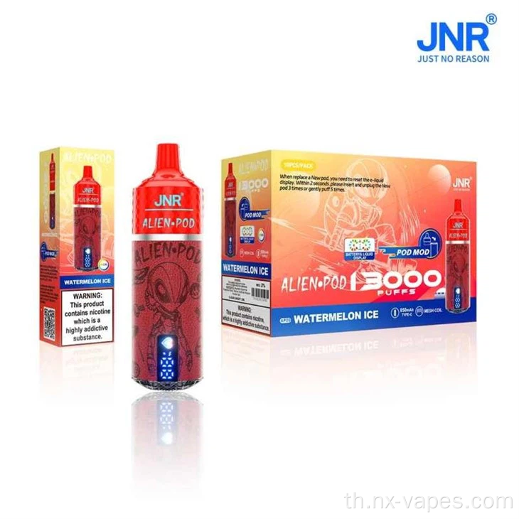 JNR Alien Pod 13000 พัฟ disposer