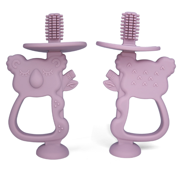 Custom Animals Silicone Toothbrush Teether Toys