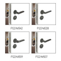 Silent magnetic split lock