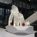 Acrylic Installation Art of Large Gorilla