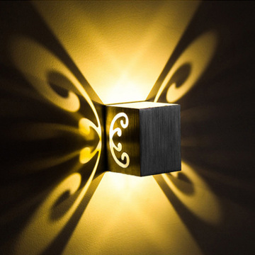 Modern Simple Creative Butterfly Wall Lamp for Personalized TV Wall Decoration