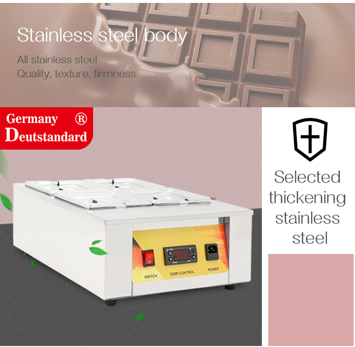 Kommerzielle Schokoladenschmelzmaschine