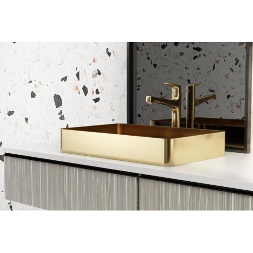 Stainless Steel Handmade Golden Bathroom Wash Baisn