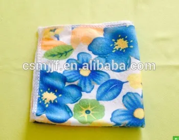 wujiang factory direct printed microfiber towel