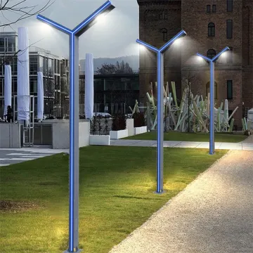 3M, 4M, 5M Outdoor Aluminum Profile Waterproof LED Street & Garden Lights for Landscape and Park Illumination