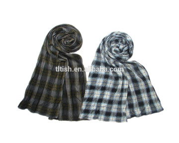 Wholesale Fashion Design Wide Winter Cotton Scarf for Men