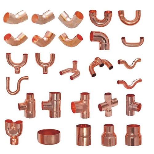 Mga Fittings ng Copper Fittings HVAC, Copper Pipe Fitting Para sa Refrigerator at Air Conditioning Magandang Presyo