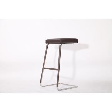 Mies van der Rohe leather barstool