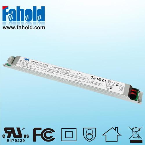 UL Listed 80W 롱 모양 리니어 드라이버