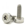 Torx Cylindrical Head Triangular Tooth Screw M3.5-0.6*10