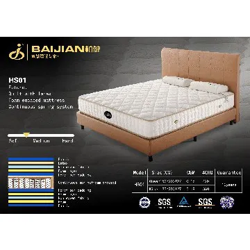 HS01-Sealy style mattress,China mattress factory,Mattress king