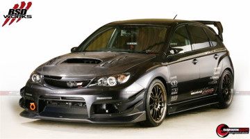 2008-2011 Impreza 4 Vrs Style Fiber Glass Body Kit