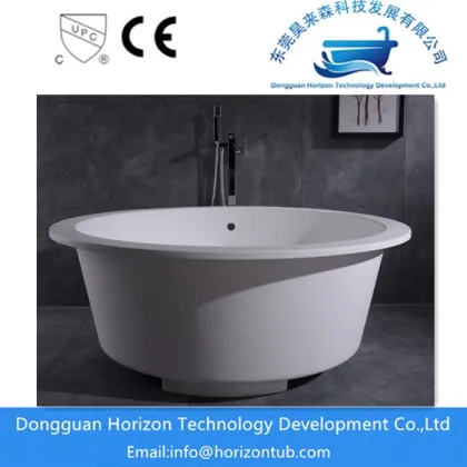 Luxury corian stone tub