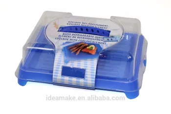 Cool Box with Cooling Element made from Plastic for Food and Fish