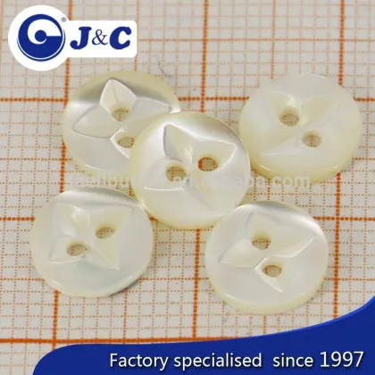 made shell button design services