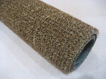 Oem / Odm Artificial Pvc Plastic Grass Mats Reinforcement For Swimming Pool Adornment