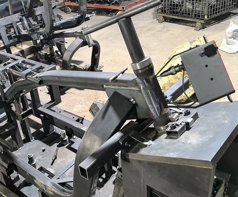 Chuke Intelligent Pneumatic Marking Machine Makes Motorcycle Frame Marking Easier