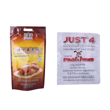 Compostable Customized Printed Vacuum Food Packing Bag Doypack