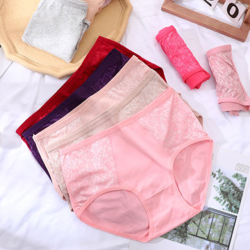 Hot Sale Comfortable Cotton Panties: Extra Large Plus Size Briefs for Women