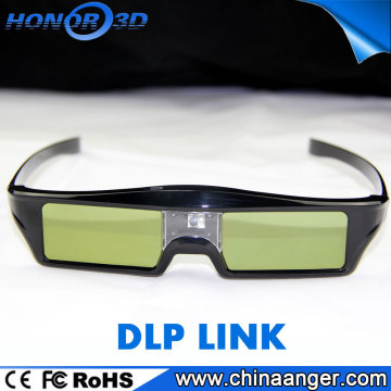 Promotion USB Recharged 3D DLP LINK Projector Shutter Glasses