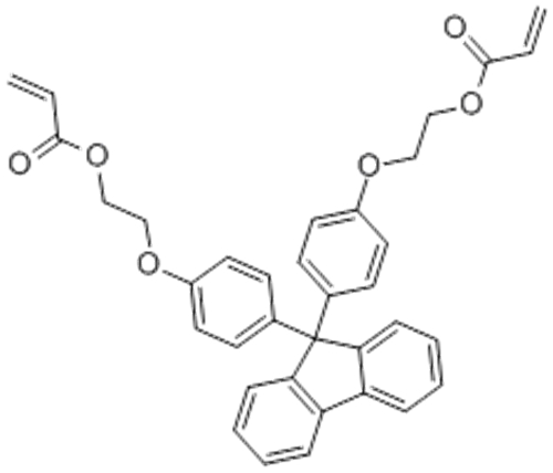 2-Propenoic acid,1,1'-[9H-fluoren-9-ylidenebis(4,1-phenyleneoxy-2,1-ethanediyl)] ester CAS 161182-73-6