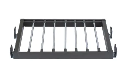 Push-Pull Damping Slide Rail Pants Organizer Rack
