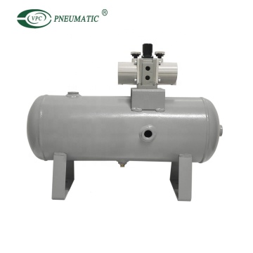SMC Type Booster Regulator with VBAT Series Pneumatic Air Tank