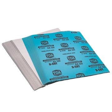 TOA Brand Anti-Slip Backing Coating Soft Abrasive Dry Sand Paper Sheets for Floor Polishing