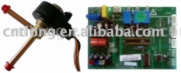 Electronic expansion valve with PCB