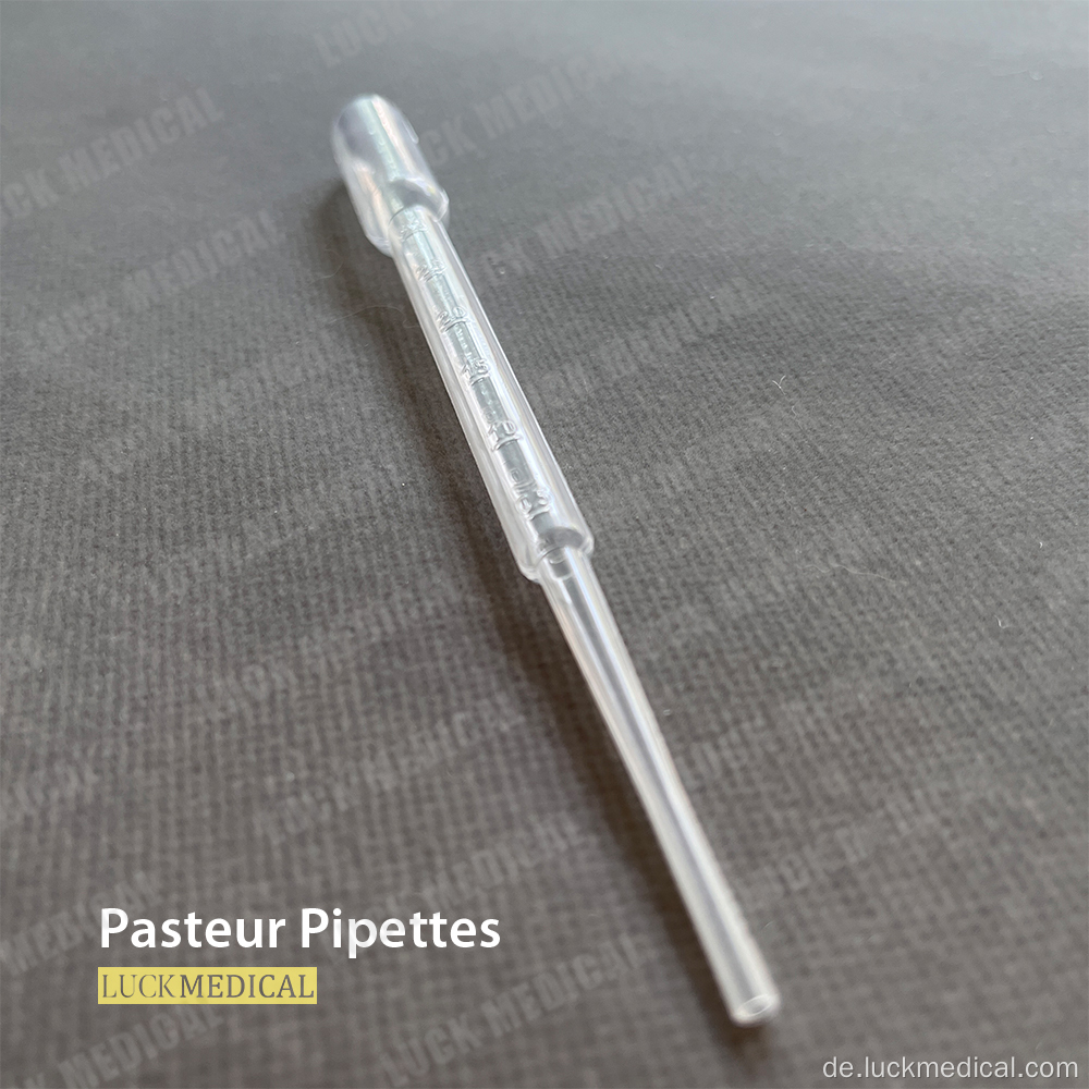 Einwegpasteur -Pipettes Lab