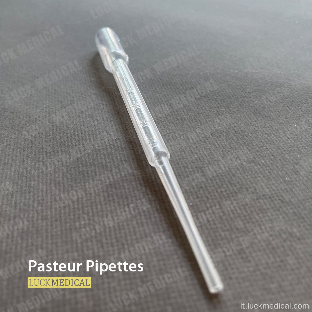 Uso di Pasteur Pipettes usa e getta