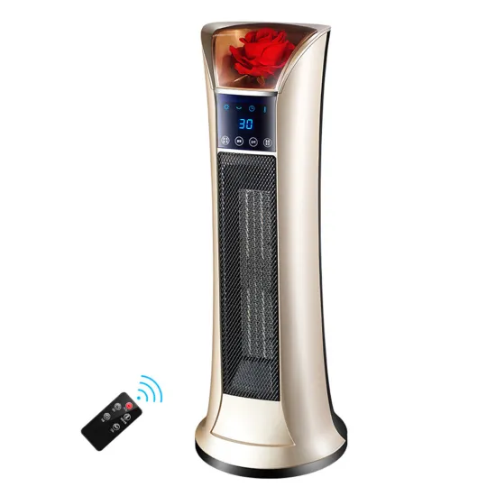 Portable Floor Electric Fan Heater with Remote Control (1000/2000W)