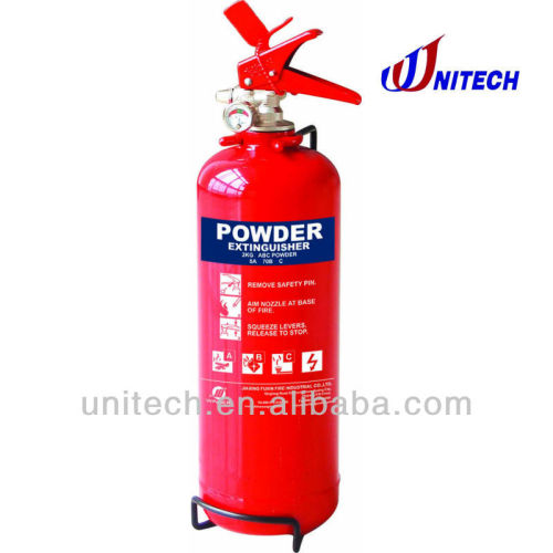 2KG Dry Powder Fire Extinguisher with ST12 cylinder EN3
